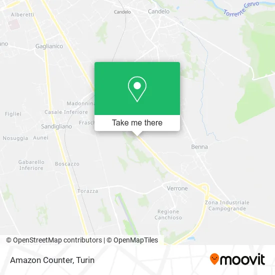 Amazon Counter map