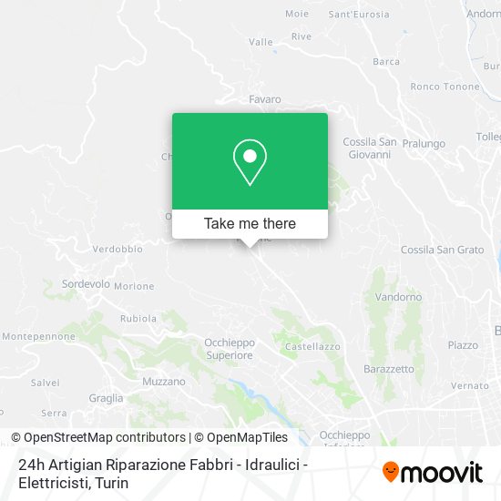 24h Artigian Riparazione Fabbri - Idraulici - Elettricisti map