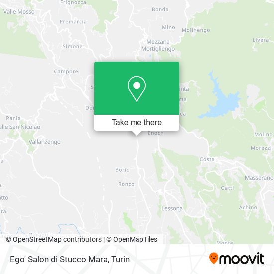 Ego' Salon di Stucco Mara map