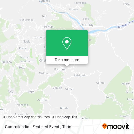 Gummilandia - Feste ed Eventi map