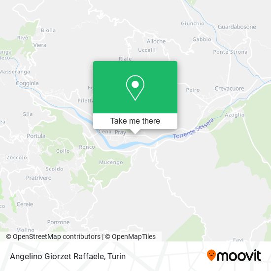 Angelino Giorzet Raffaele map