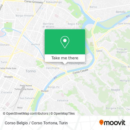 Corso Belgio / Corso Tortona map