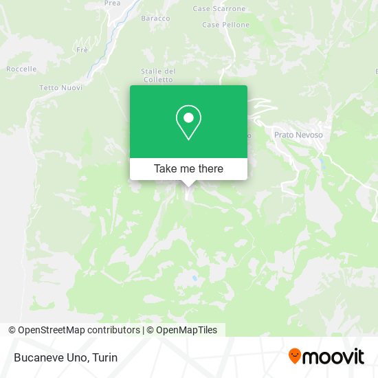 Bucaneve Uno map