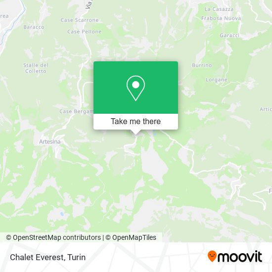 Chalet Everest map