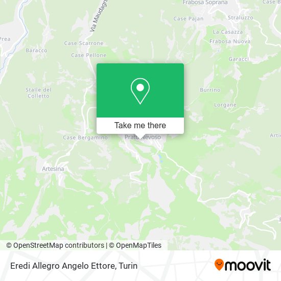 Eredi Allegro Angelo Ettore map