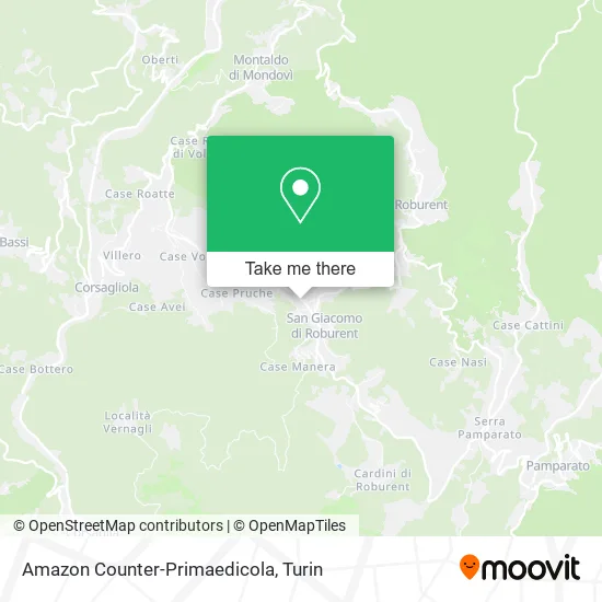 Amazon Counter-Primaedicola map