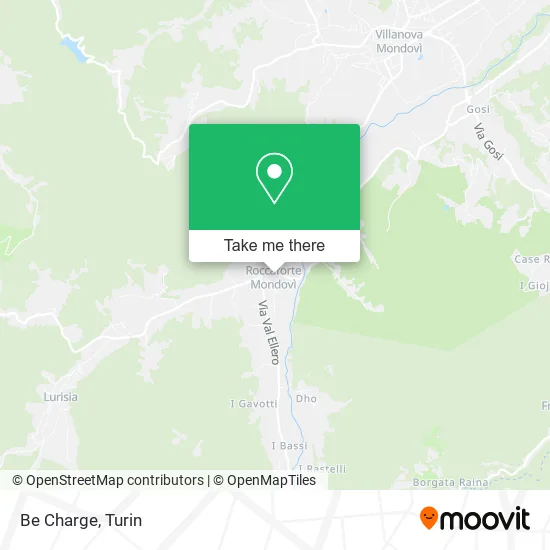 Be Charge map