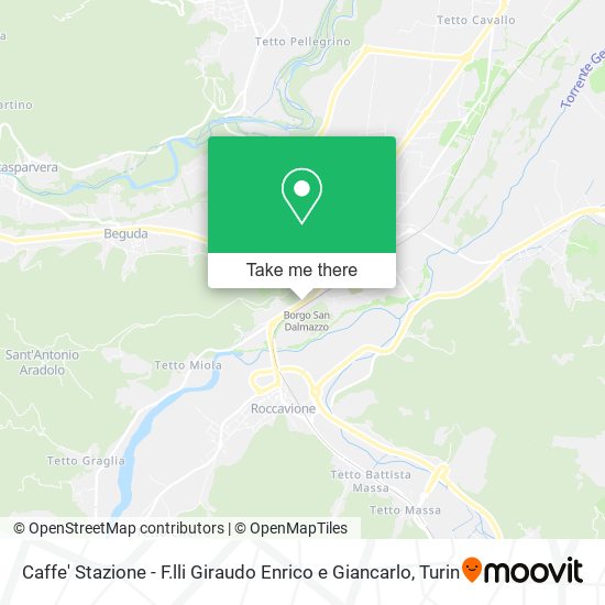 Caffe' Stazione - F.lli Giraudo Enrico e Giancarlo map