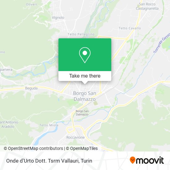 Onde d'Urto Dott. Tsrm Vallauri map