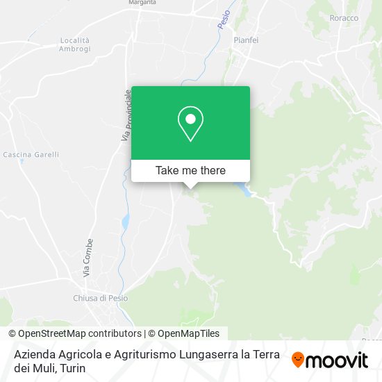 Azienda Agricola e Agriturismo Lungaserra la Terra dei Muli map