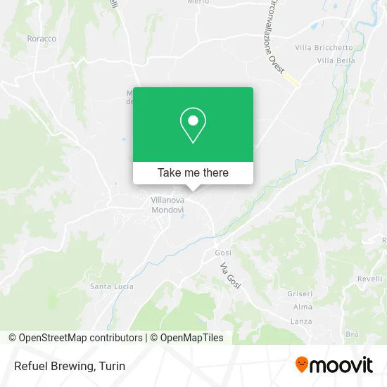 Refuel Brewing map
