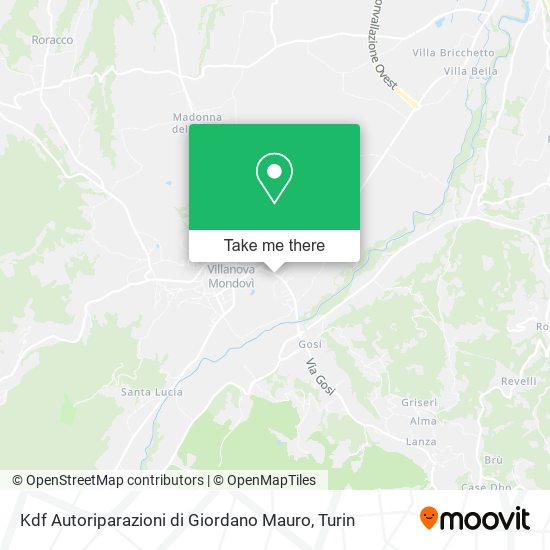 Kdf Autoriparazioni di Giordano Mauro map