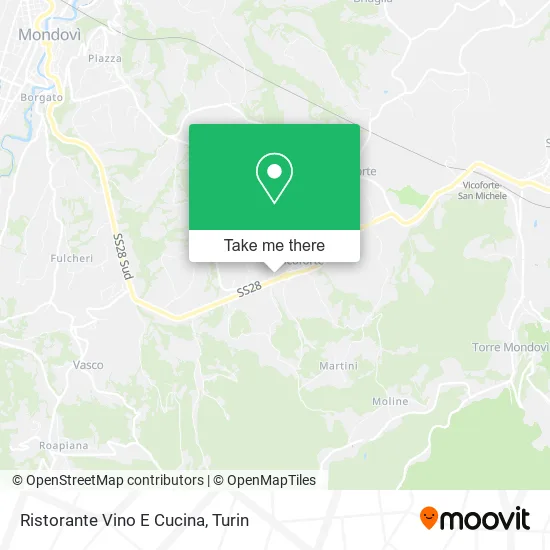 Restaurant Wine and Cuisine map