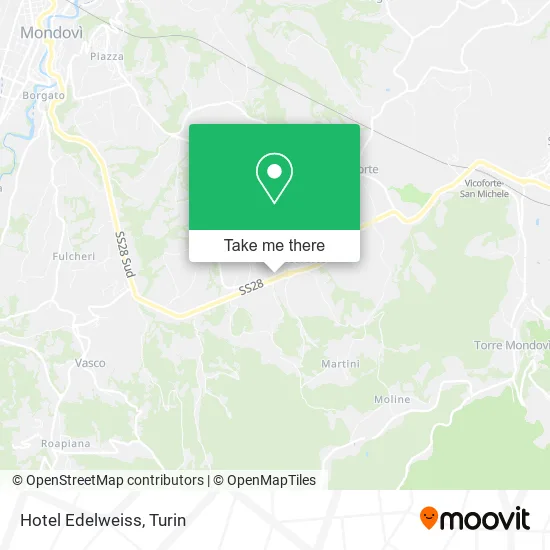 Edelweiss Hotel map