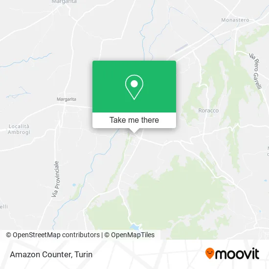 Amazon Counter map
