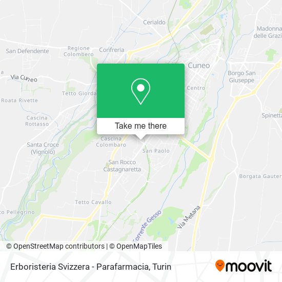 Erboristeria Svizzera - Parafarmacia map
