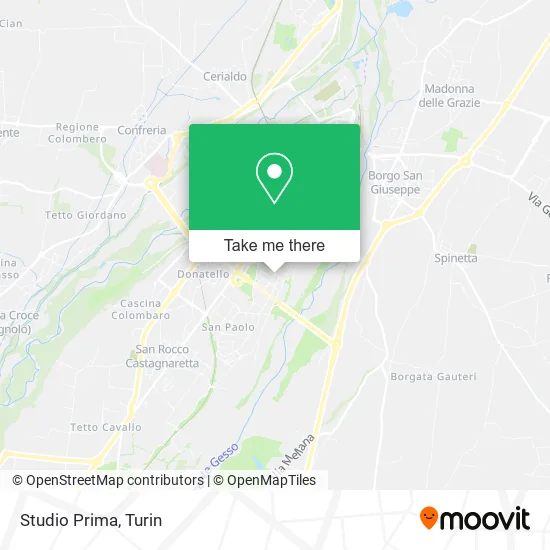 Studio Prima map