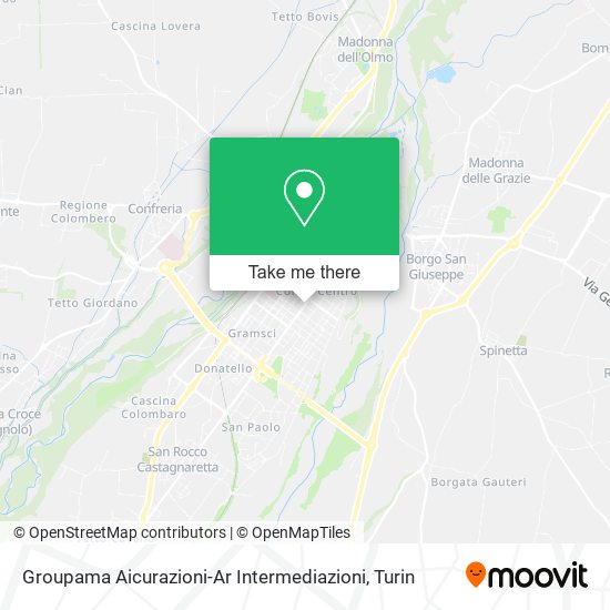 Groupama Aicurazioni-Ar Intermediazioni map