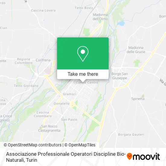 Professional Association of Bio-Natural Discipline Operators map