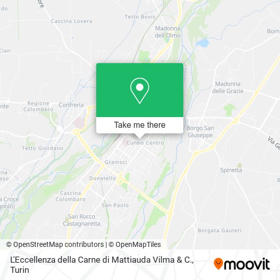 L'Eccellenza della Carne di Mattiauda Vilma & C. map
