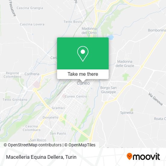 Macelleria Equina Dellera map