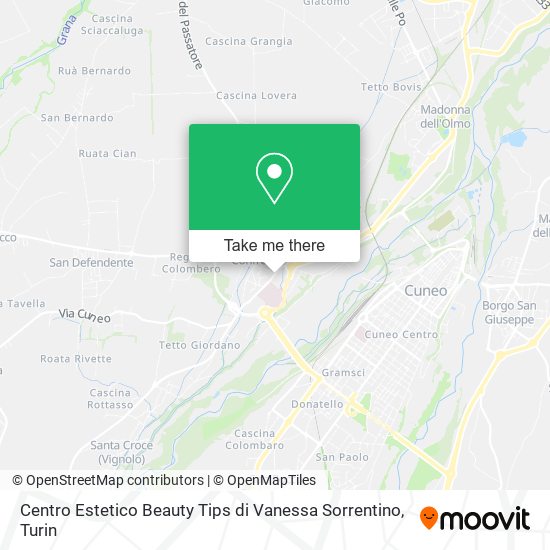 Centro Estetico Beauty Tips di Vanessa Sorrentino map