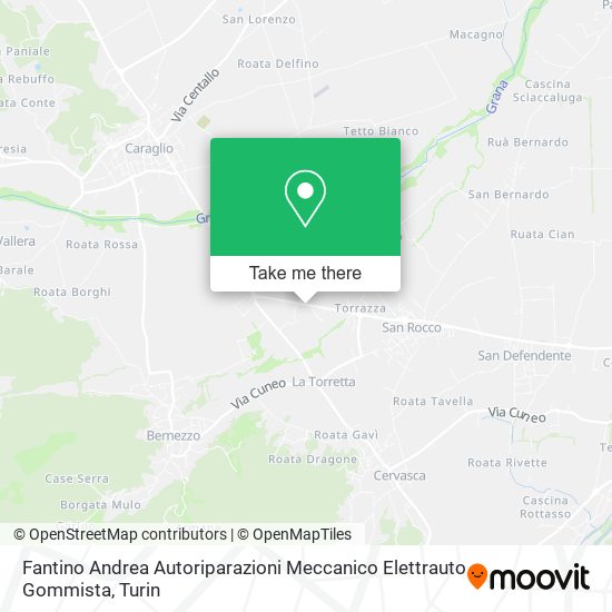 Fantino Andrea Autoriparazioni Meccanico Elettrauto Gommista map