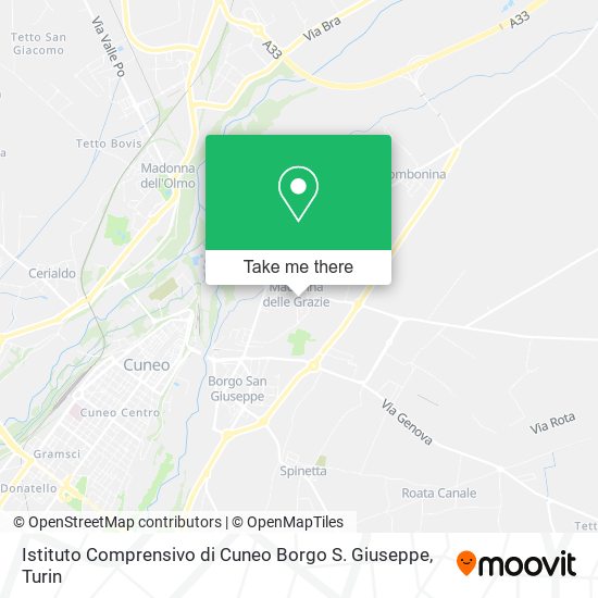 Istituto Comprensivo di Cuneo Borgo S. Giuseppe map