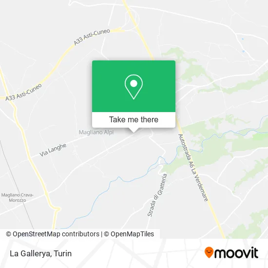 La Gallerya map