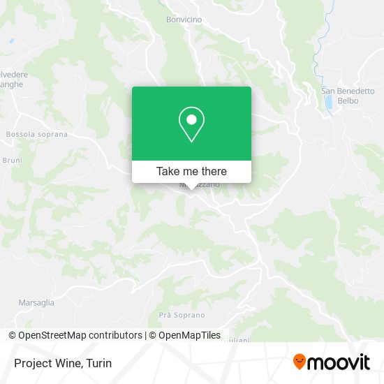 Project Wine map