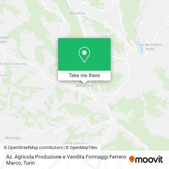 Az. Agricola Produzione e Vendita Formaggi Ferrero Marco map