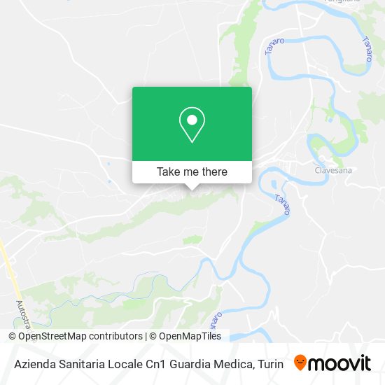 Azienda Sanitaria Locale Cn1 Guardia Medica map