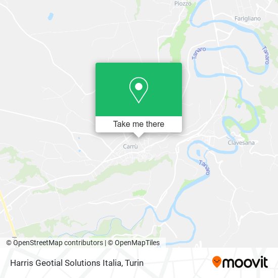 Harris Geotial Solutions Italia map