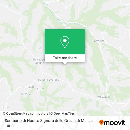 Santuario di Nostra Signora delle Grazie di Mellea map