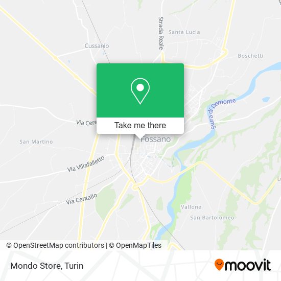 Mondo Store map