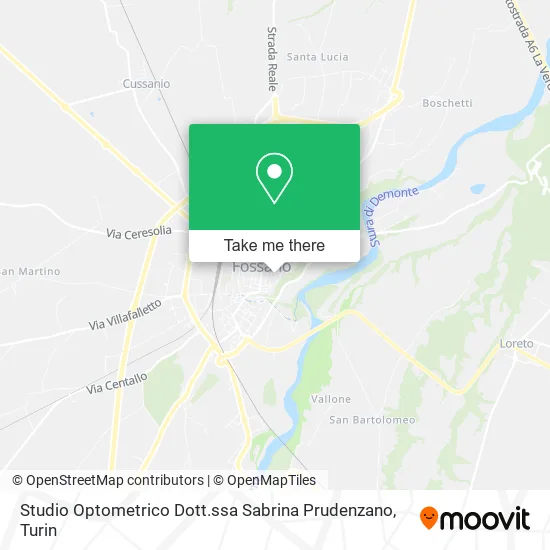 Optometric Studio Dr. Sabrina Prudenzano map