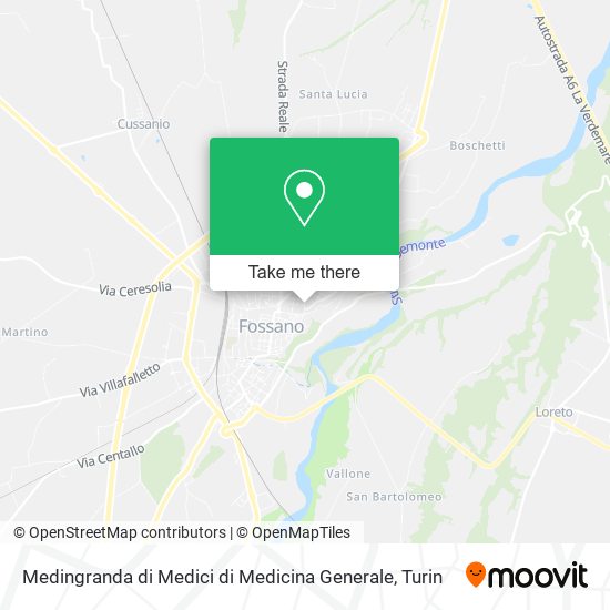 Medingranda di Medici di Medicina Generale map