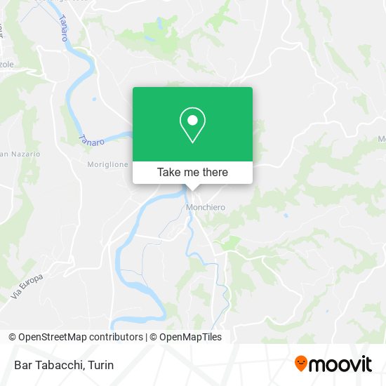 Bar Tabacchi map