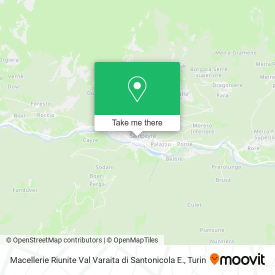 Macellerie Riunite Val Varaita di Santonicola E. map