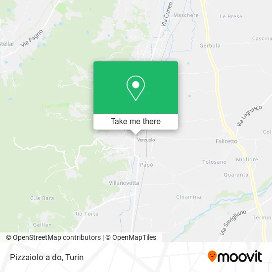 Pizzaiolo a do map