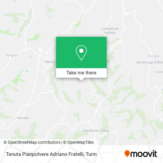 Tenuta Pianpolvere Adriano Fratelli map