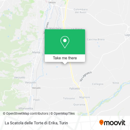 La Scatola delle Torte di Erika map