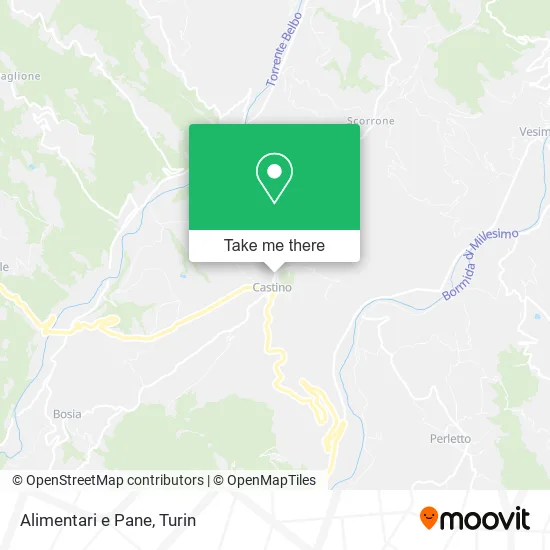 Grocery and Bread map