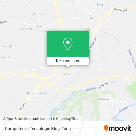 Competenze Tecnologie Blog map
