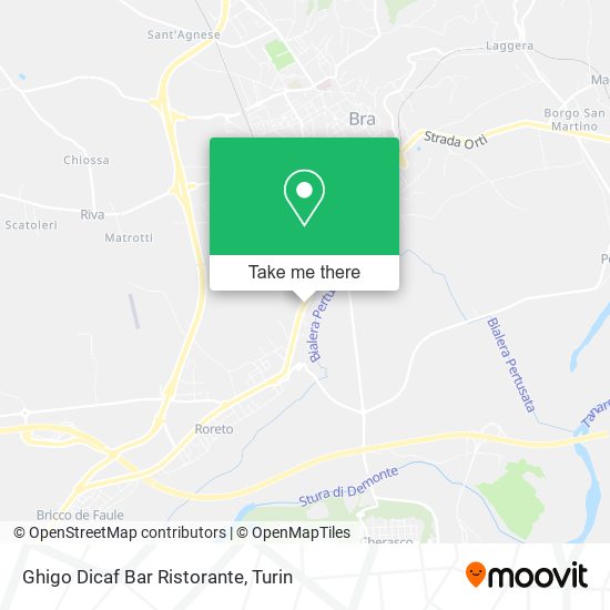 Ghigo Dicaf Bar Ristorante map