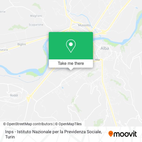 Inps - Istituto Nazionale per la Previdenza Sociale map