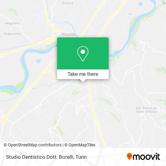 Studio Dentistico Dott. Borelli map