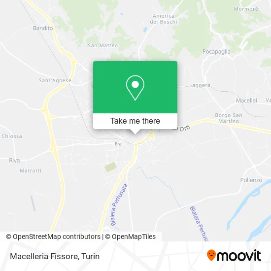 Macelleria Fissore map