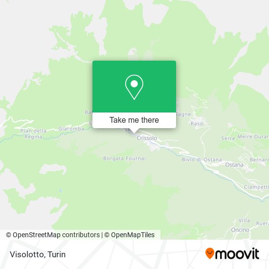 Visolotto map