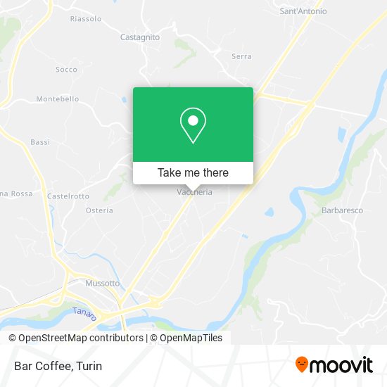 Bar Coffee map